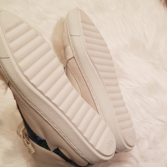 Nwt Coach Shearling Pointed Toe High Top Sneakers - Picture 8 of 8